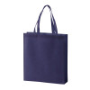 Navy Gusset Tote Bags